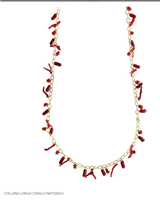 Collana Bellamaria Donna in Argento Corallo CLLCOFRDO